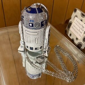 Limited Edition Judith Leiber Star Wars R2d2 Clutch Bag!!!